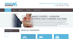 Desktop Screenshot of anaiscourses.com