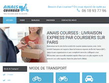 Tablet Screenshot of anaiscourses.com